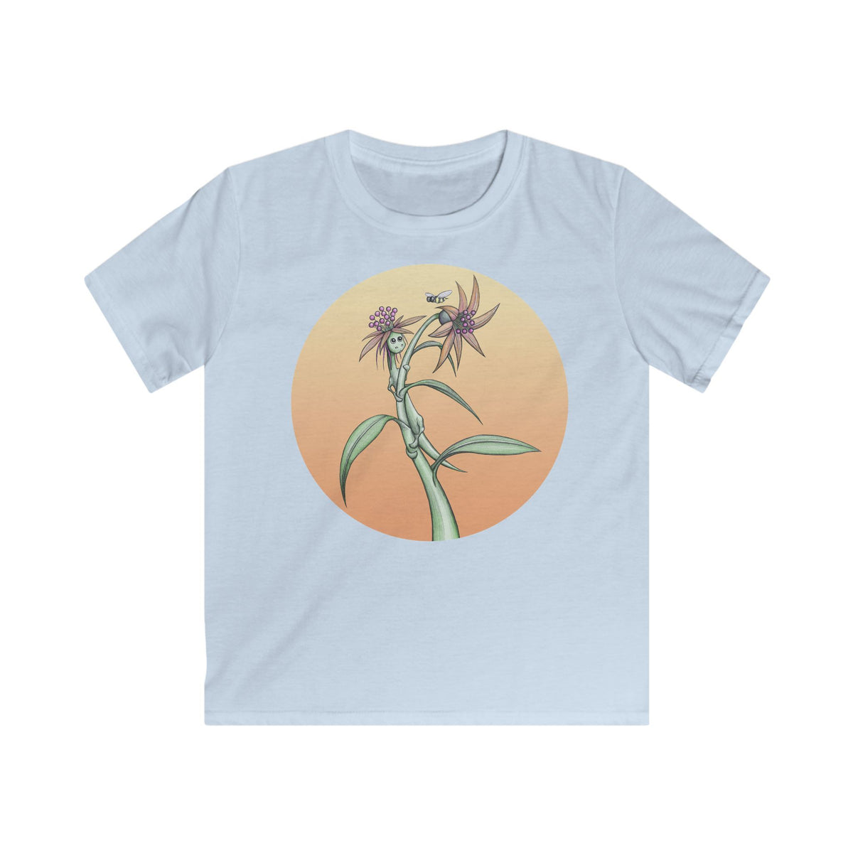 Secret Flower Friend Kids T-Shirt