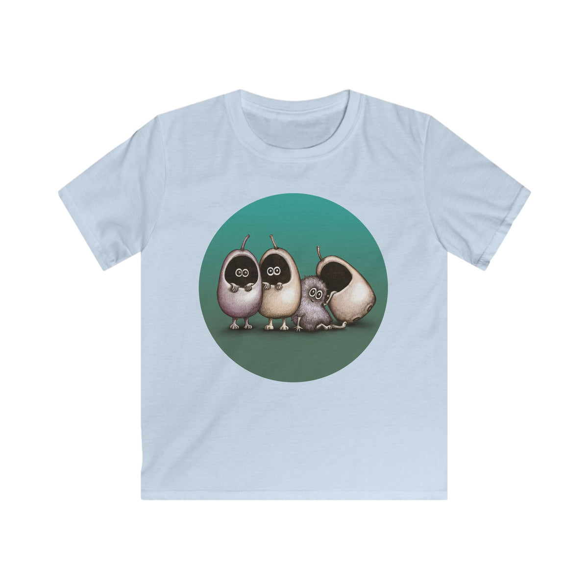 Cute Woodland Friends Kids T-Shirt