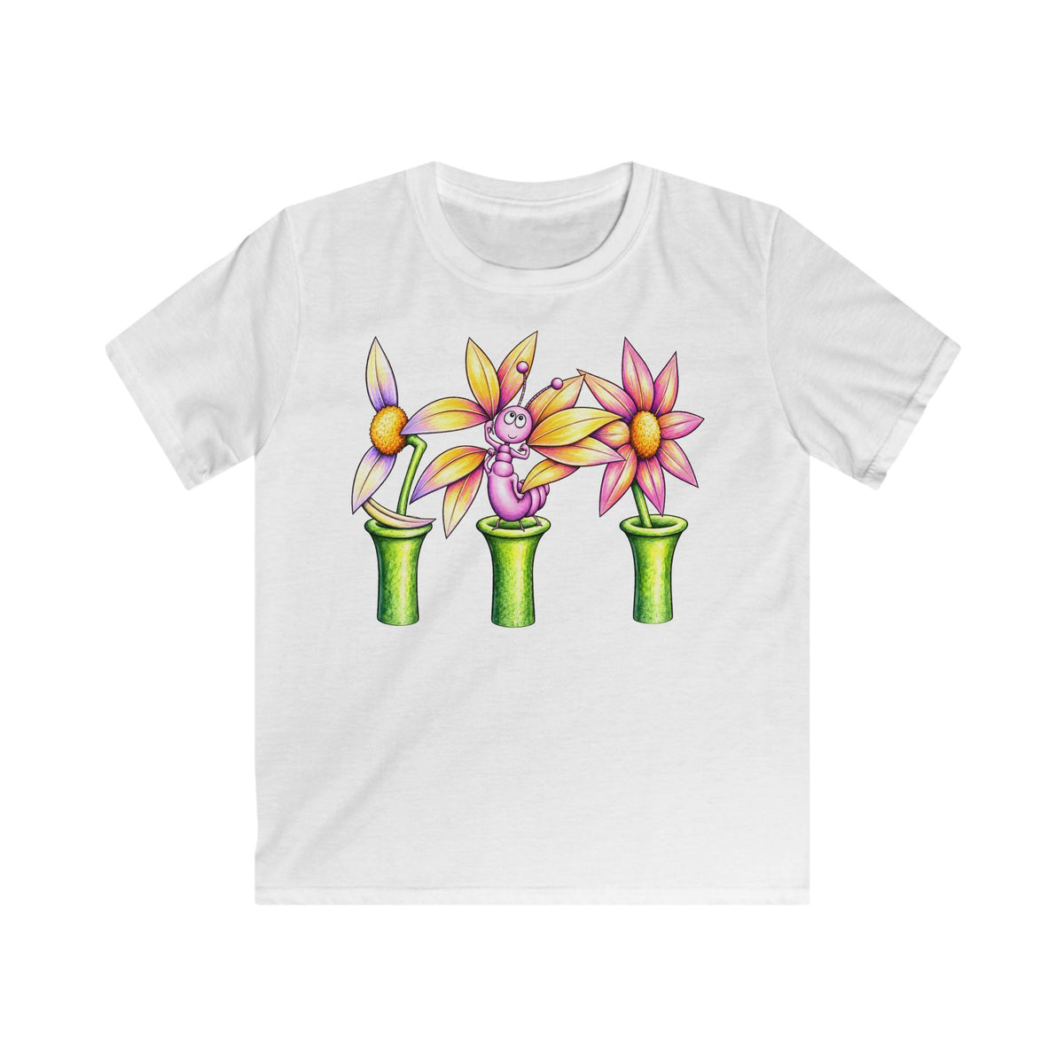 Flower Power Kids T-Shirt