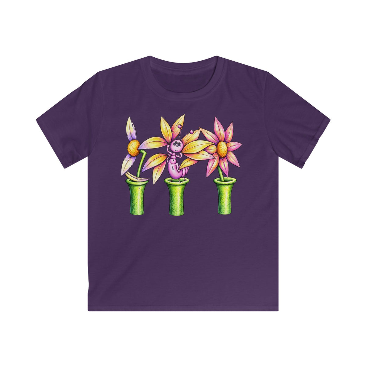 Flower Power Kids T-Shirt