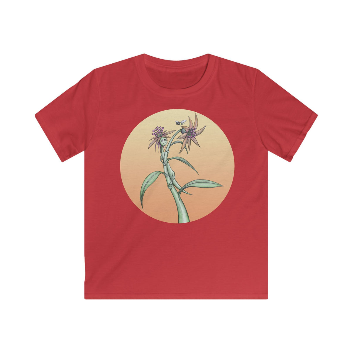 Secret Flower Friend Kids T-Shirt