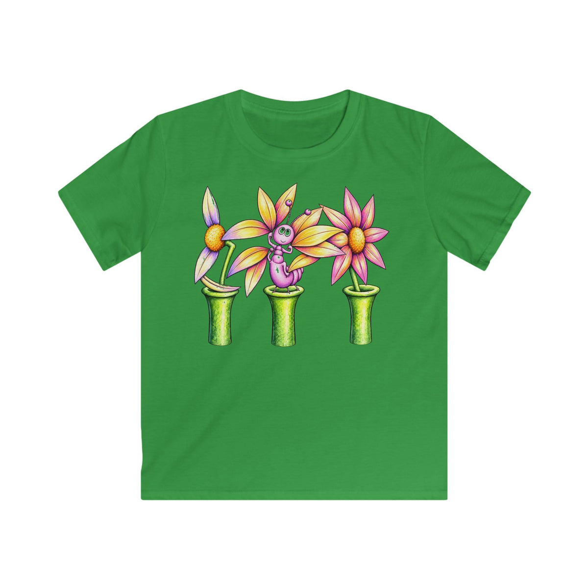 Flower Power Kids T-Shirt
