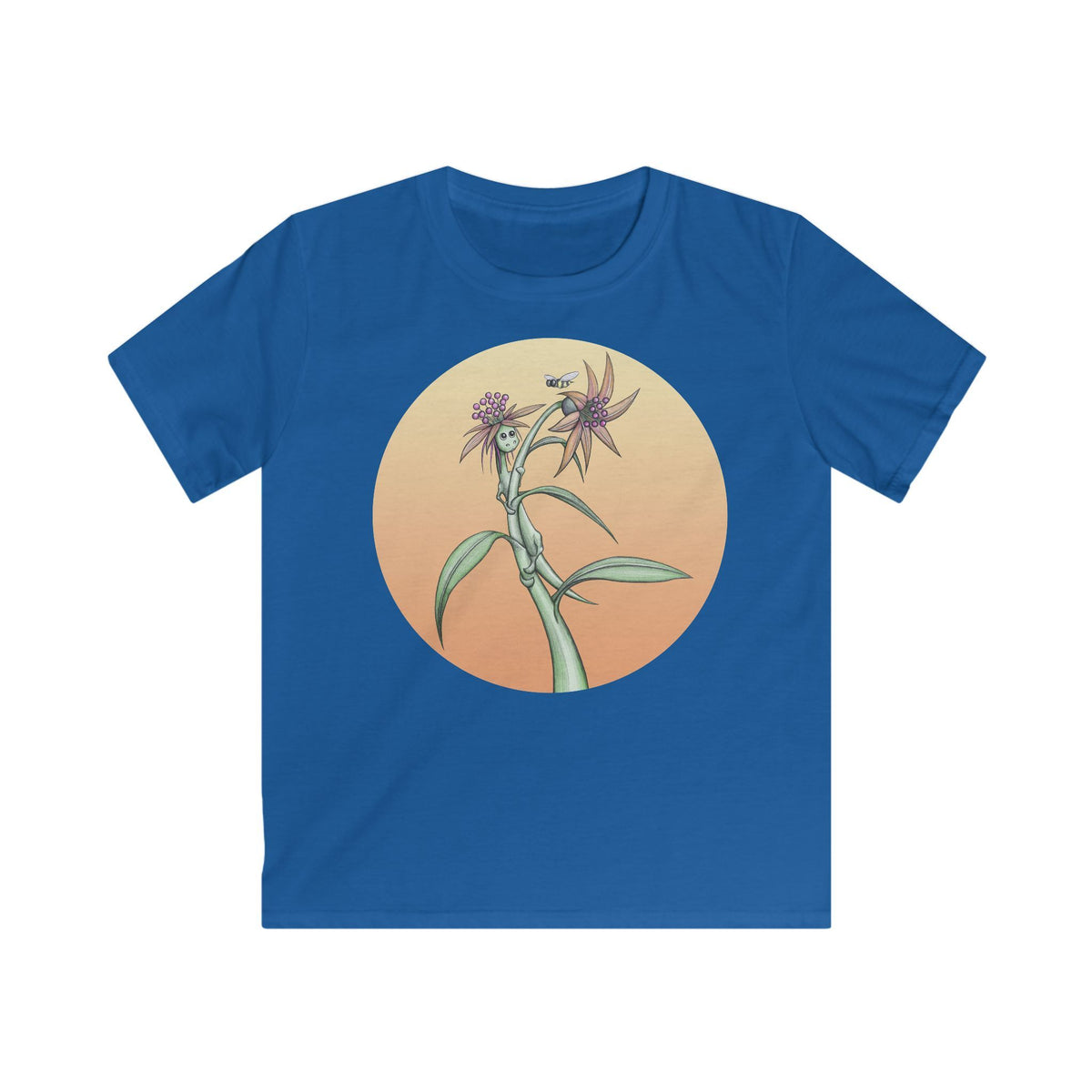 Secret Flower Friend Kids T-Shirt