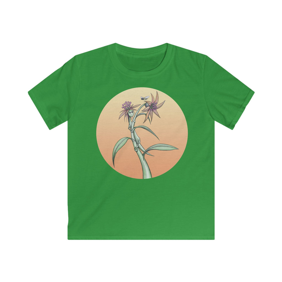 Secret Flower Friend Kids T-Shirt