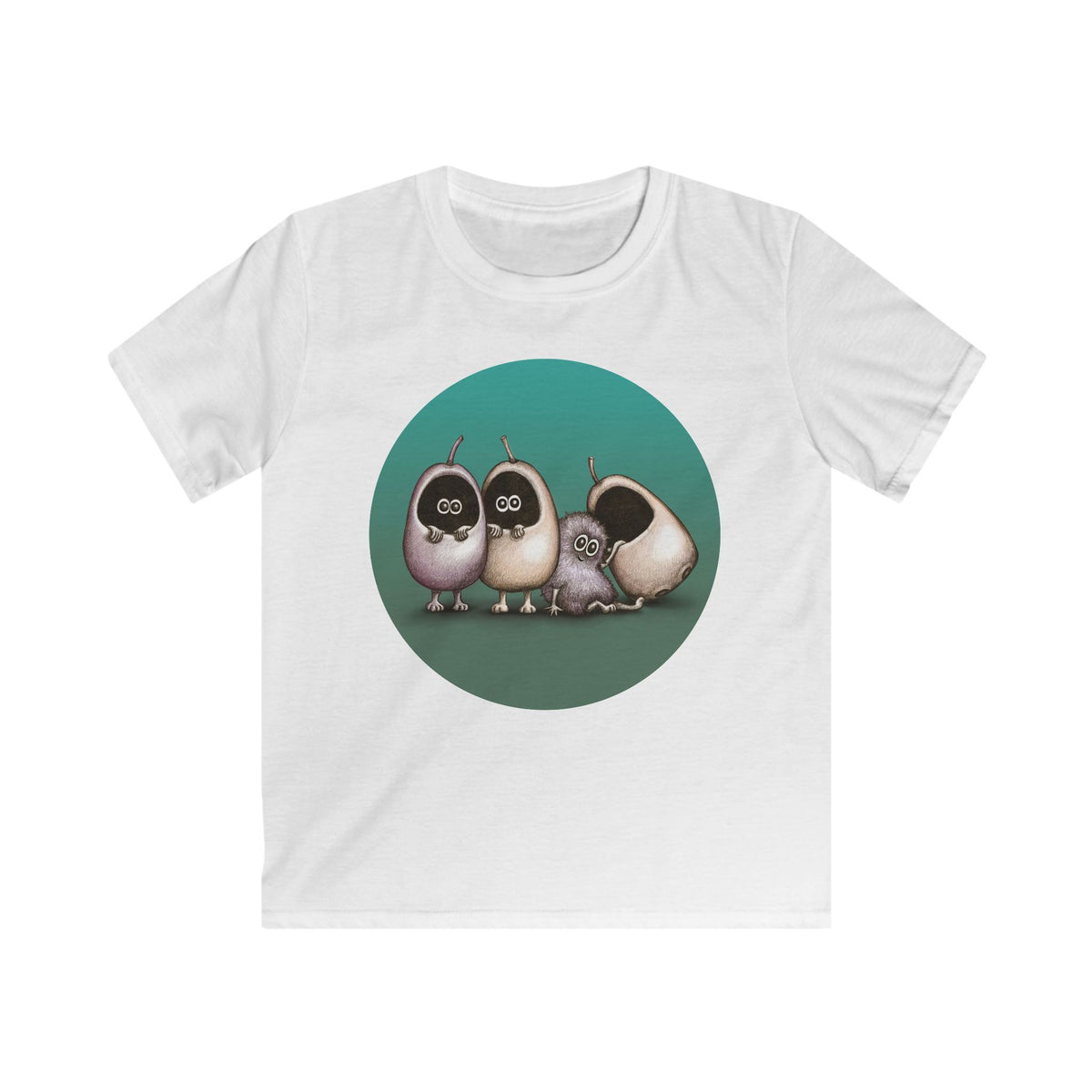 Cute Woodland Friends Kids T-Shirt