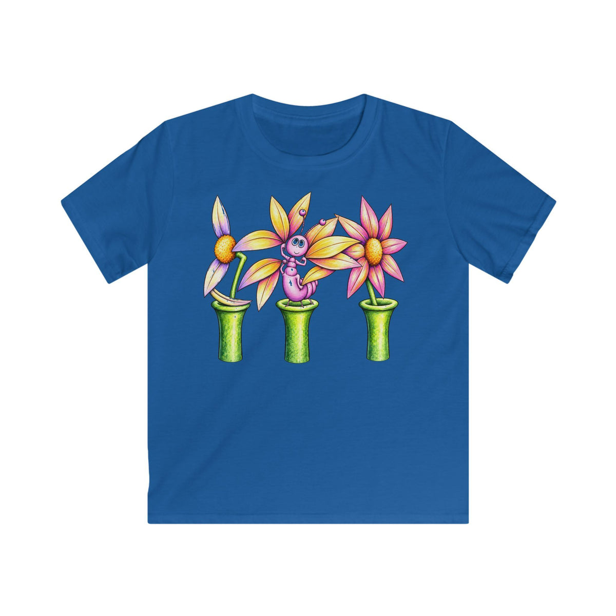 Flower Power Kids T-Shirt