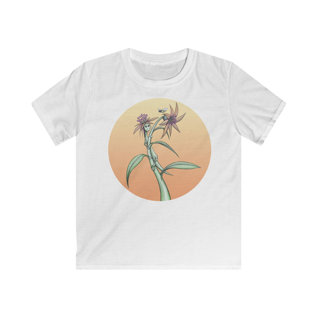 Secret Flower Friend Kids T-Shirt