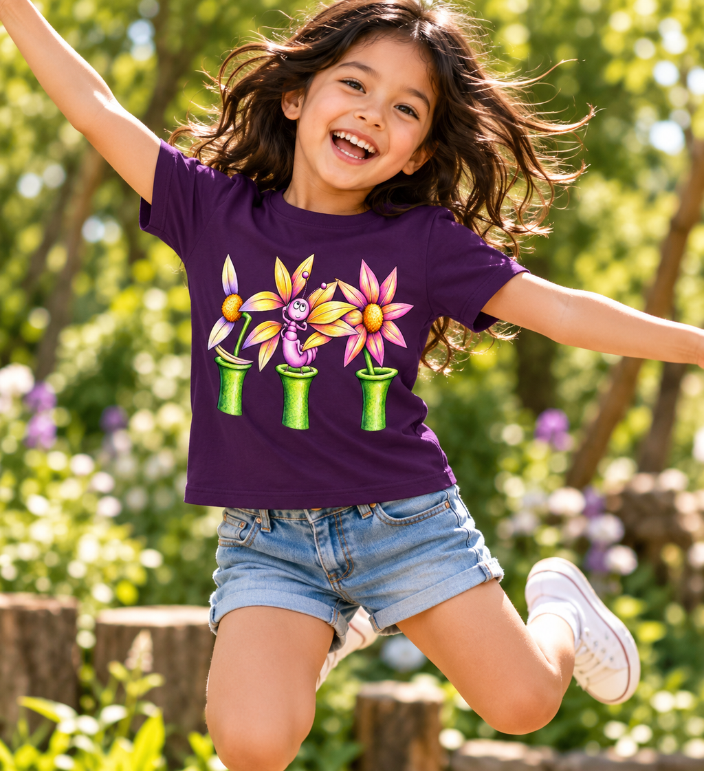 Flower Power Kids T-Shirt