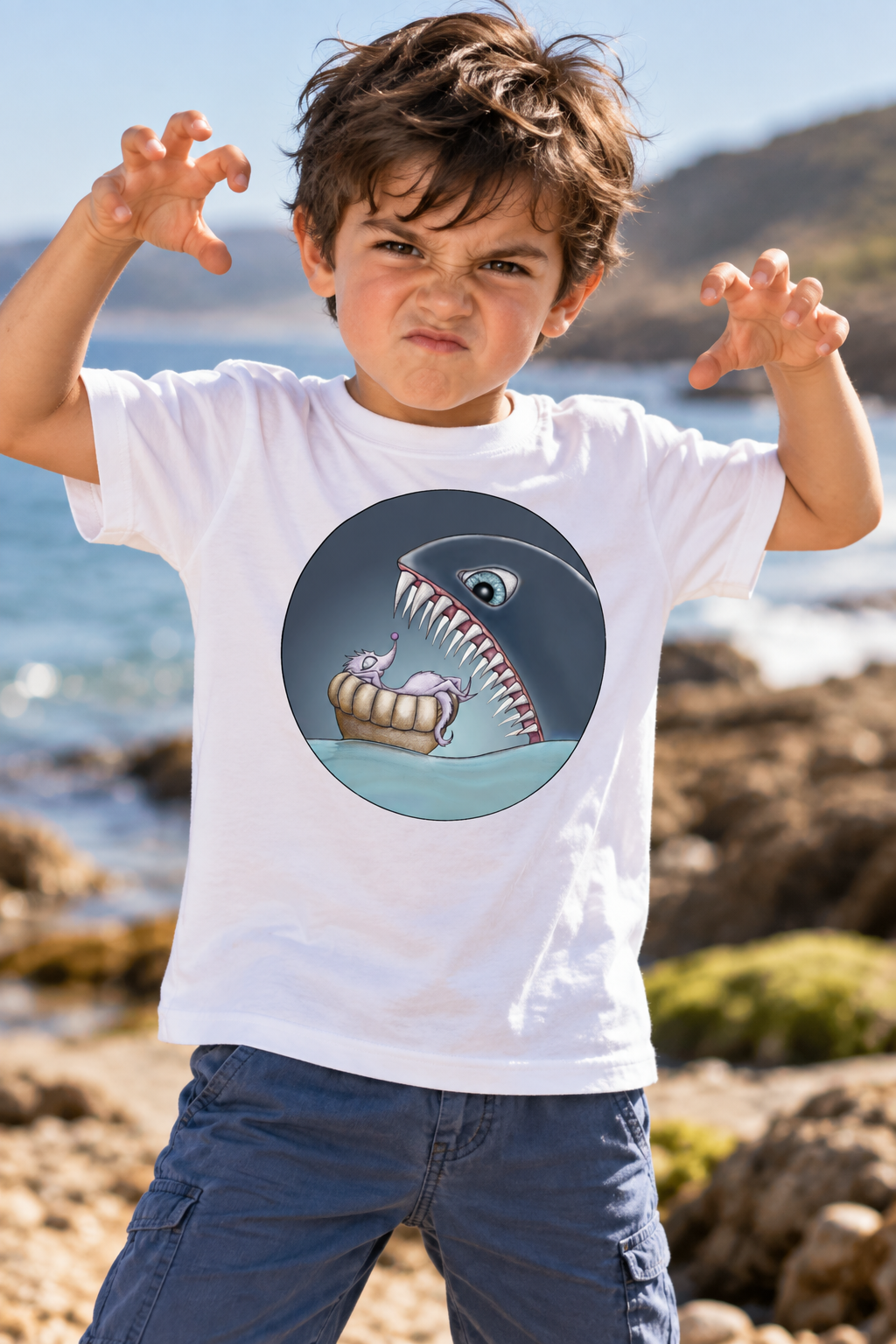 Little Mouse Adventure Kids T-Shirt